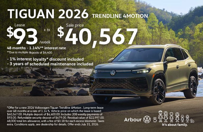 Tiguan 2026 Trendline 4motion