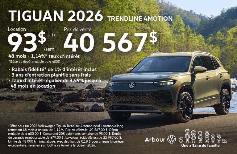 Tiguan 2026 Trendline 4motion