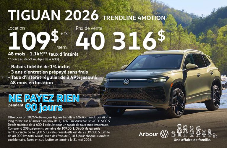 Tiguan 2026 Trendline 4motion