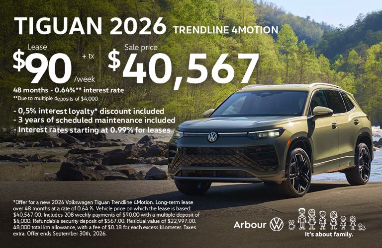Tiguan 2026 Trendline 4motion