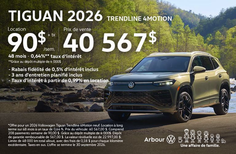 Tiguan 2026 Trendline 4motion