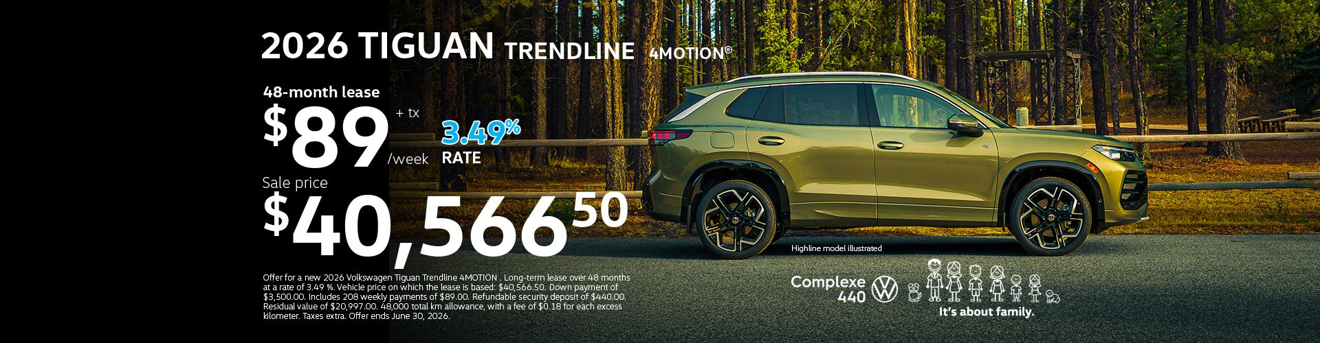 Tiguan 2026 Trendline 4motion