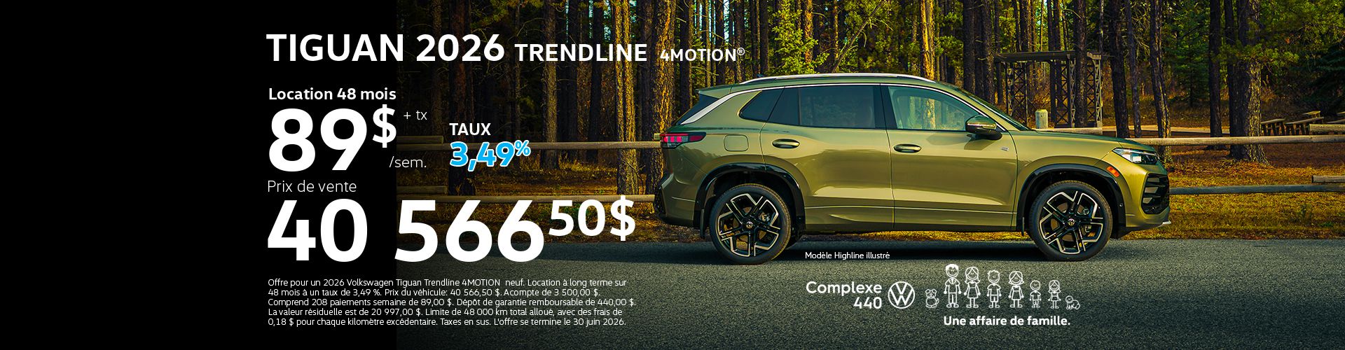 Tiguan 2026 Trendline 4motion