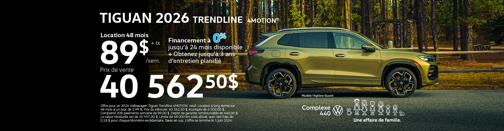 Tiguan 2026 Trendline 4motion