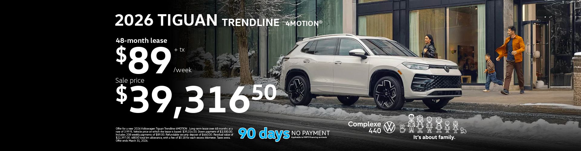 Tiguan 2026 Trendline 4motion