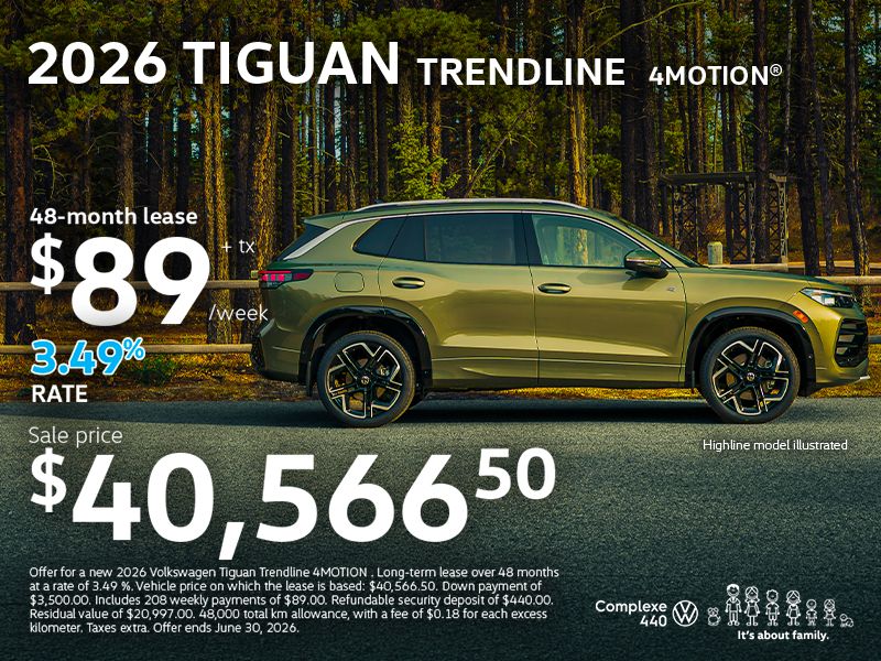 Tiguan 2026 Trendline 4motion