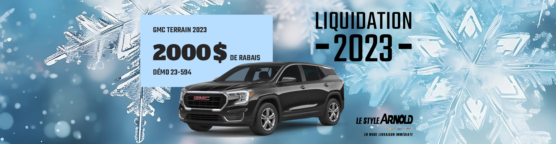 Concessionnaire Chevrolet, Buick et GMC à Jonquière Arnold GM