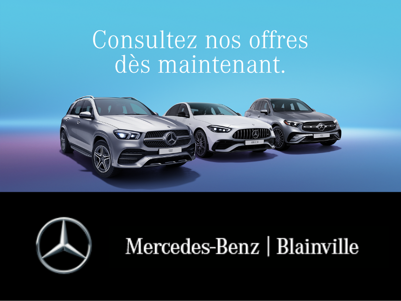 Consultez les offres du mois chez Mercedes-Benz Blainville