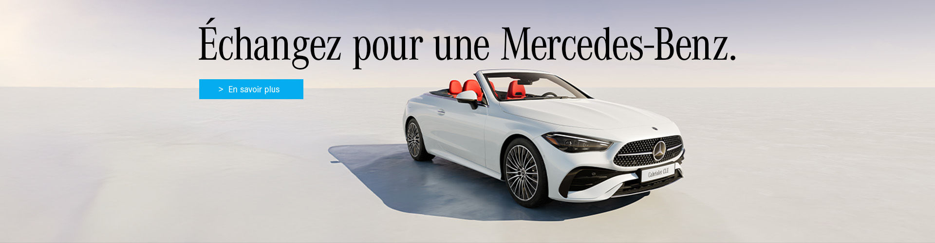 Echangez pour une Mercedes-Benz