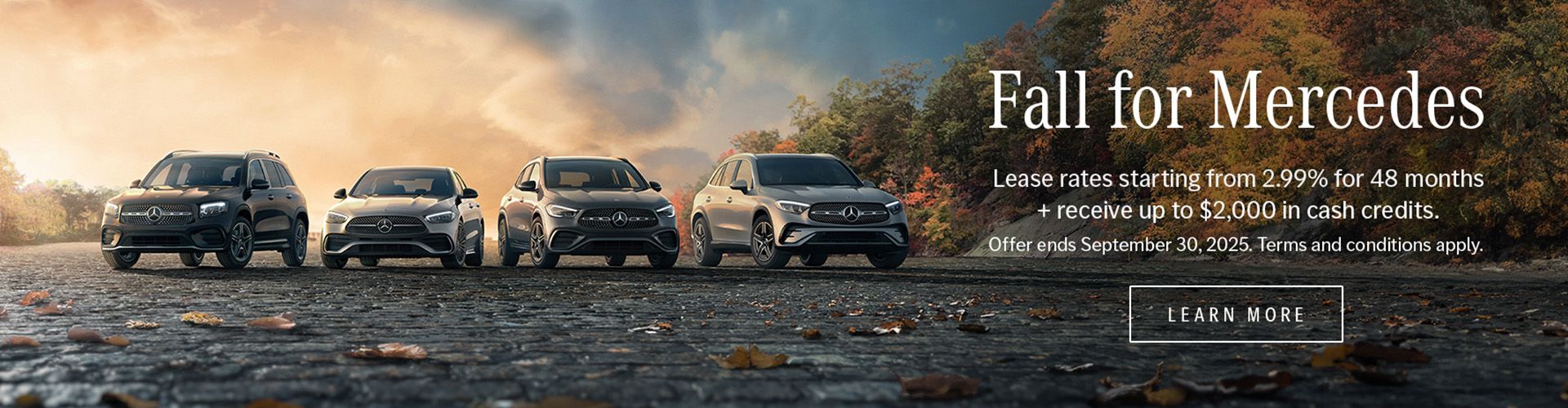 Fall for Mercedes