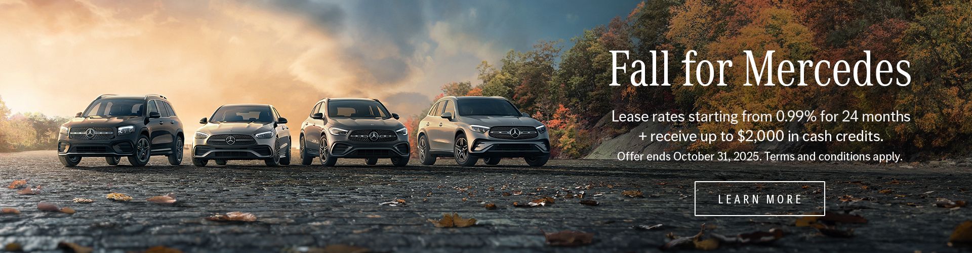 Fall for Mercedes