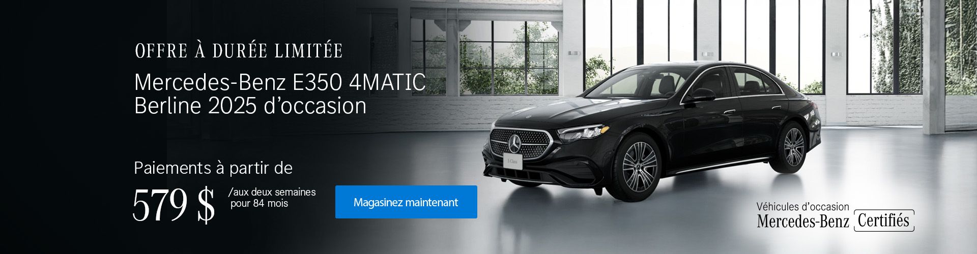 E350 Berline 2025 d'occasion