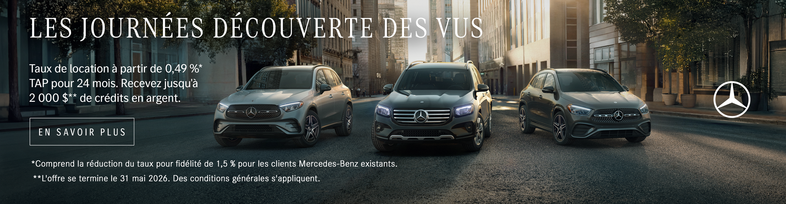 Les Journees Decouverte de VUS