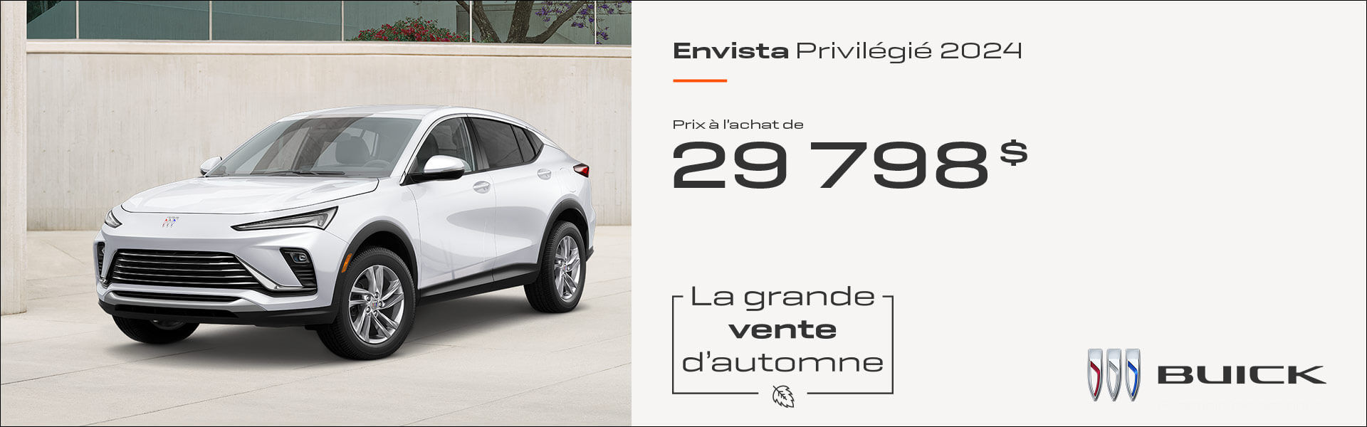 Évènement Buick Envista