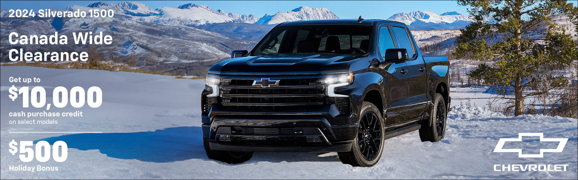 CHEV Event - Silverado 1500 Rebate