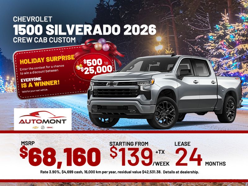 Chevrolet 1500 Silverado 2026