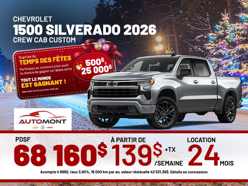 Chevrolet 1500 Silverado 2026