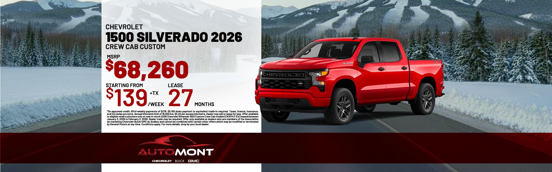 Chevrolet 1500 Silverado 2026