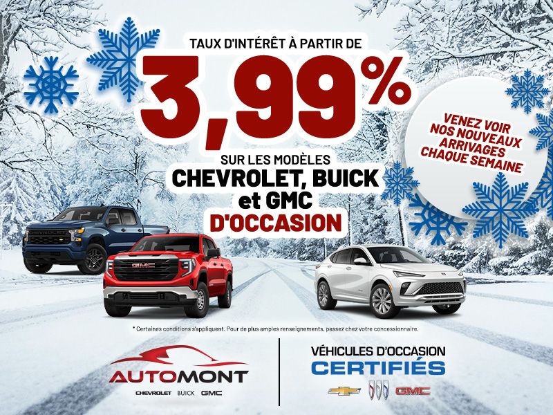 Modèles d’occasion