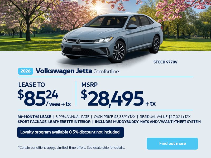 2026 Volkswagen Jetta