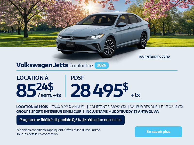 Volkswagen Jetta 2026