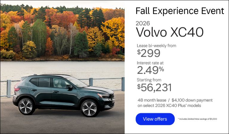 XC40 banner