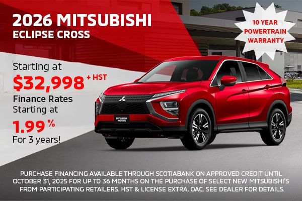 2026 Mitsubishi Eclipse Cross