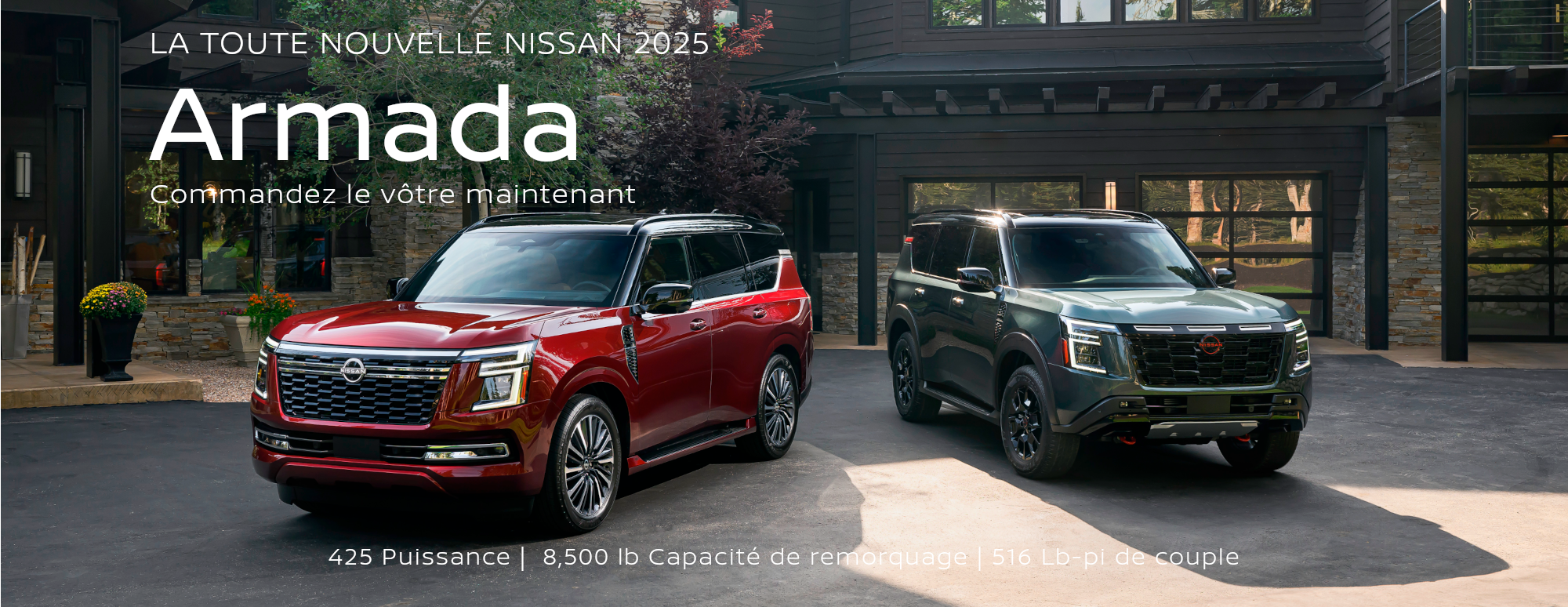 le tout nouveau nissan armada