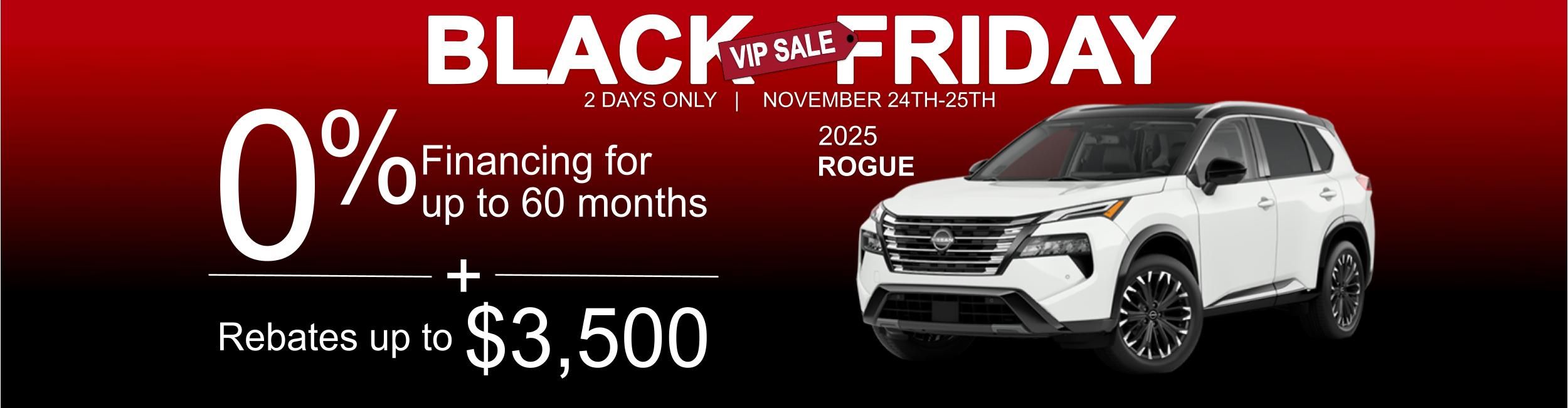 Black Friday VIP Sale 2025 Rogue