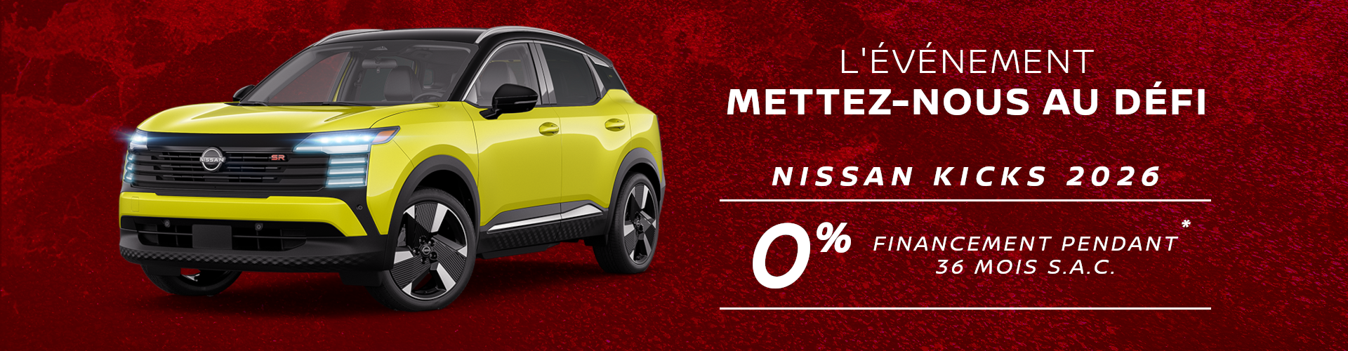 NISSAN KICKS 2026