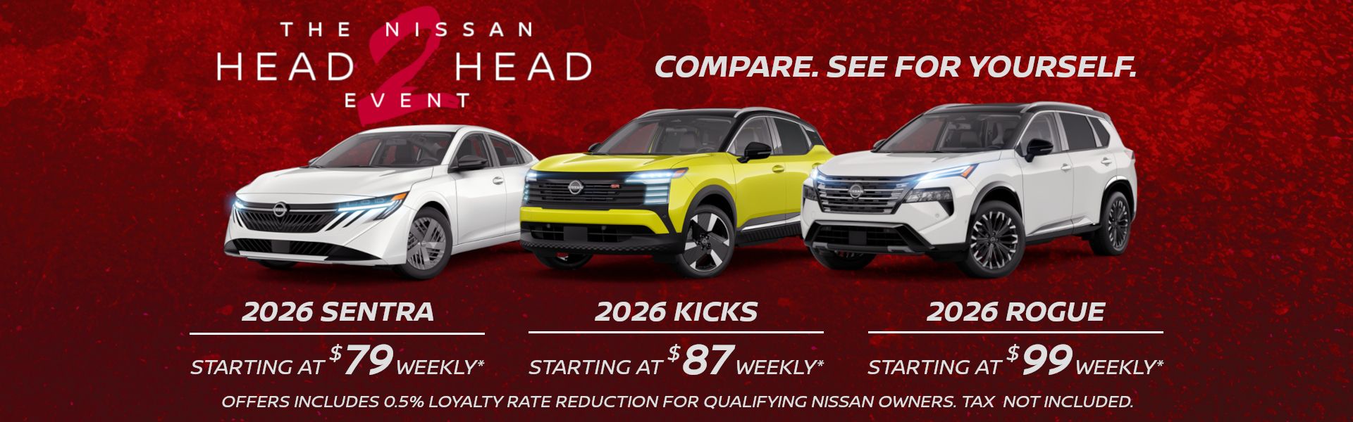 THE NISSAN HEAD 2 HEAD EVENT