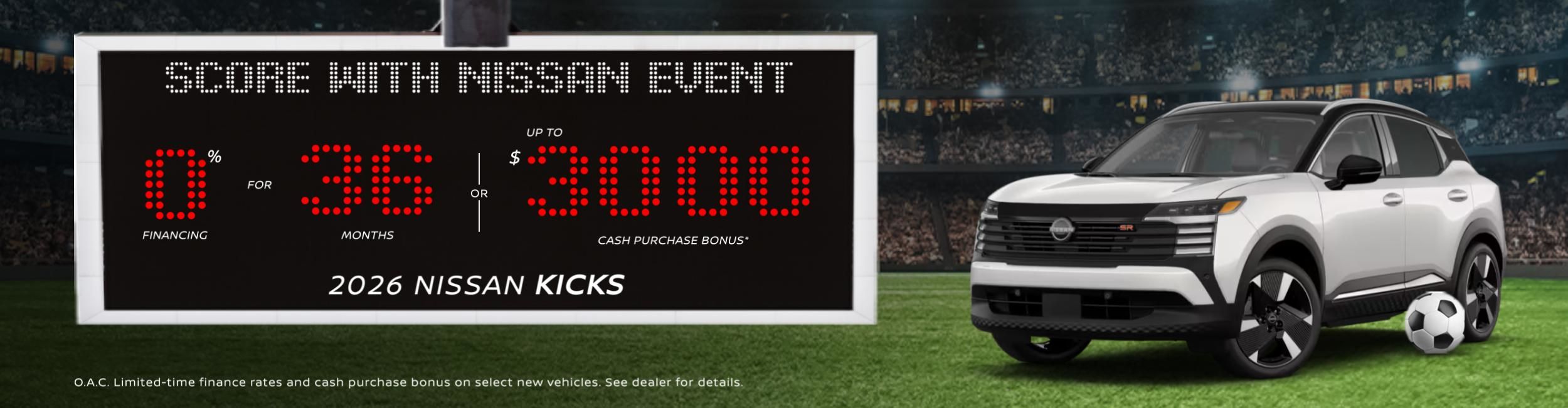 2026 NISSAN KICKS