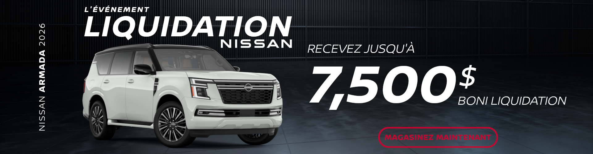NISSAN ARMADA 2026