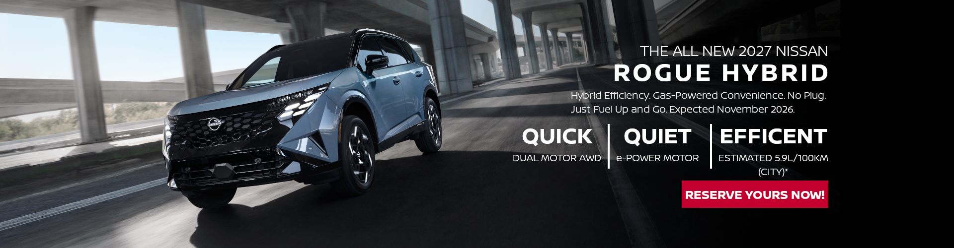 THE ALL NEW 2027 ROGUE HYBRID
