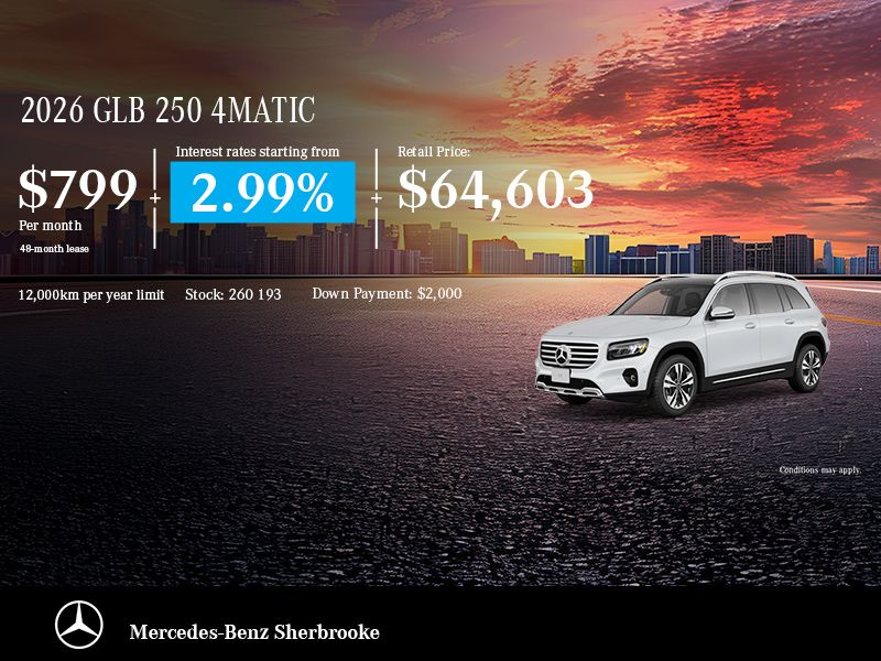 2026 GLB250 4MATIC