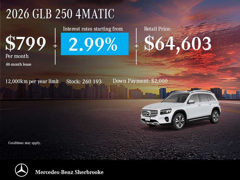 2026 GLB250 4MATIC