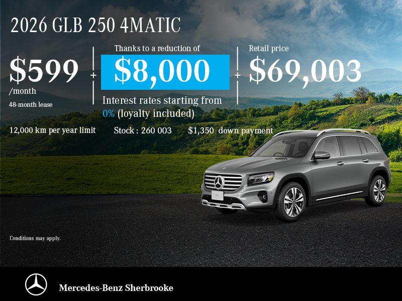 2026 Mercedes-Benz GLB 250 4MATIC