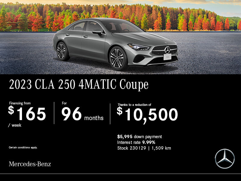 Mercedes-Benz 2023 CLA 250 4Matic