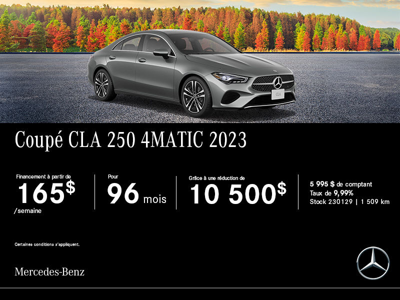 Mercedes-Benz CLA 250 4Matic 2023