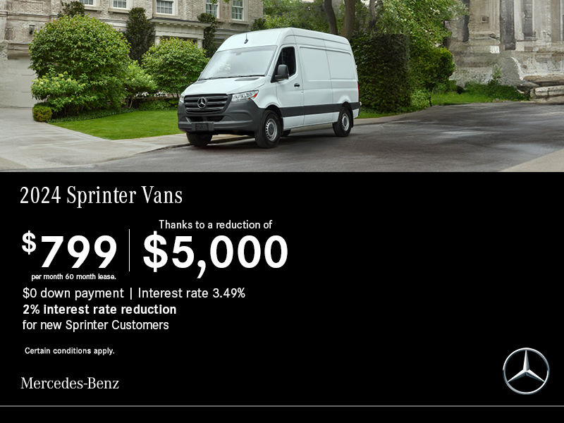 Mercedes-Benz 2024 Sprinter Vans