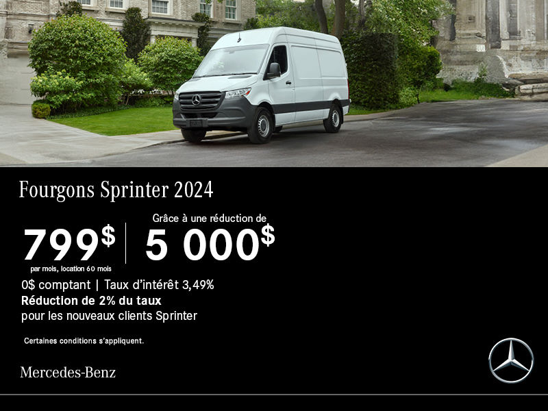 Mercedes-Benz Fourgon Sprinter 2024