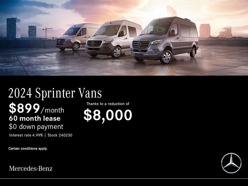 2024 Mercedes-Benz Sprinter Vans