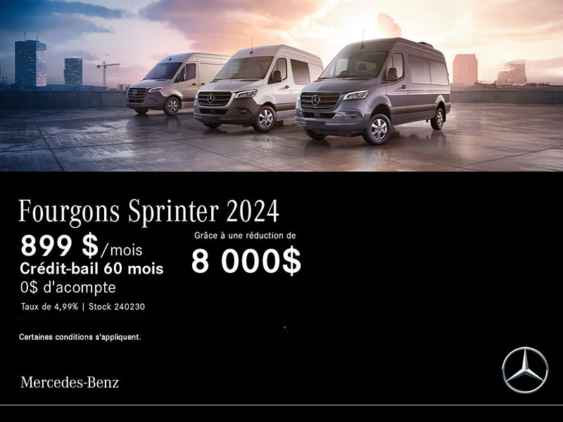 Mercedes-Benz Fourgon Sprinter 2024