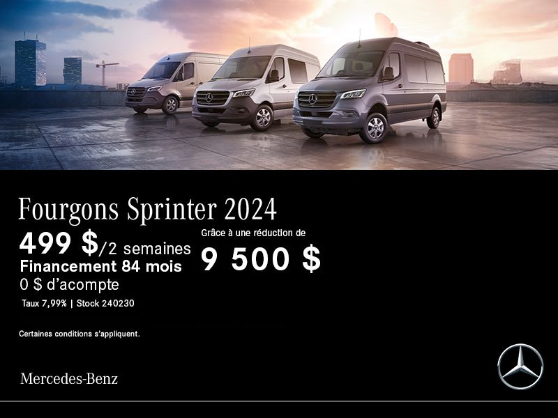 Mercedes-Benz Fourgon Sprinter 2024