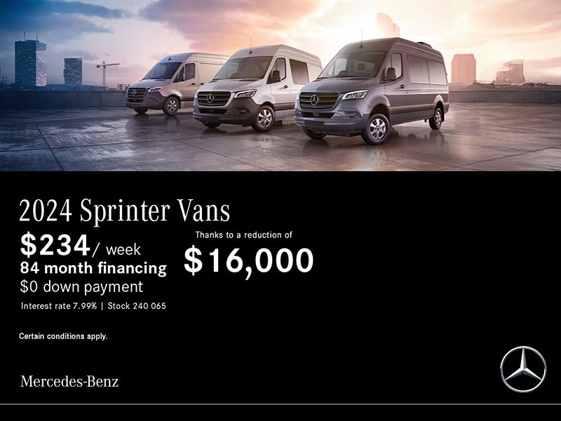 2024 Mercedes-Benz Sprinter Vans