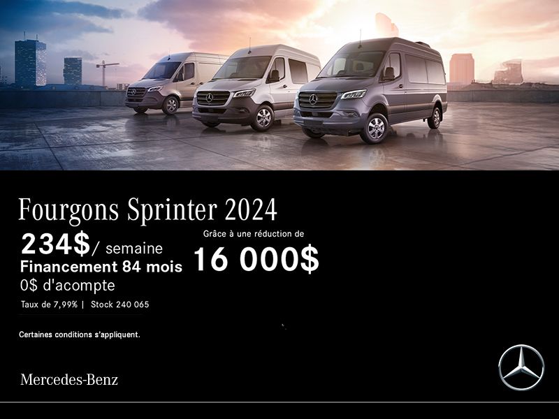 Mercedes-Benz Fourgon Sprinter 2024