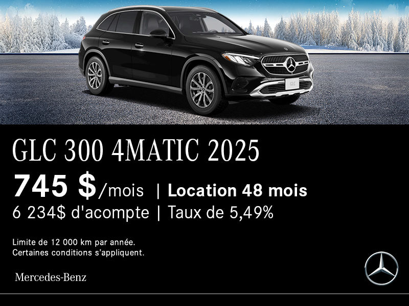 Mercedes-Benz GLC 300 4MATIC 2025