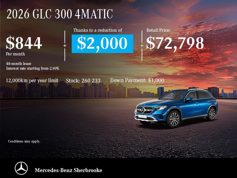 2026 Mercedes-Benz GLC 300 4MATIC