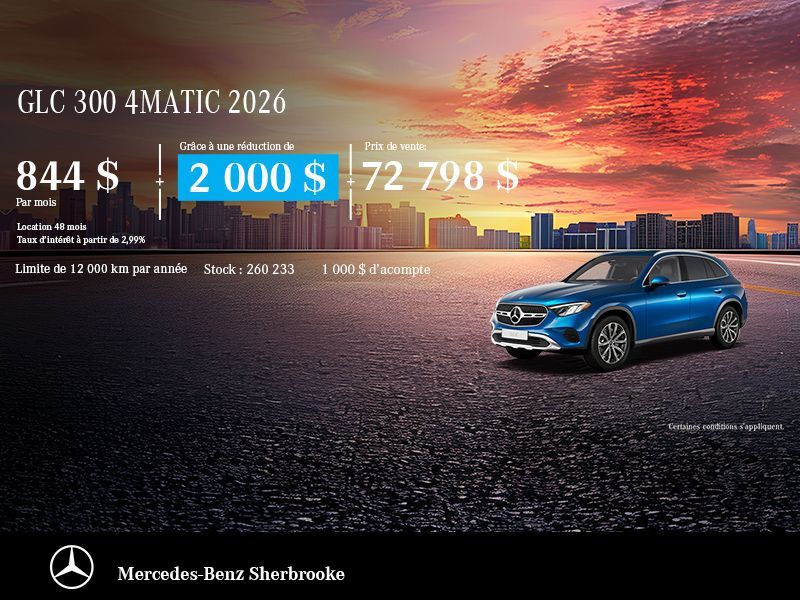 Mercedes-Benz GLC 300 4MATIC 2026