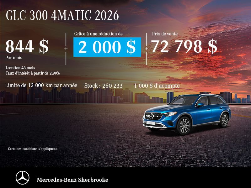 Mercedes-Benz GLC 300 4MATIC 2026